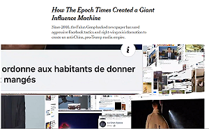 被控「右翼錯誤訊息」 《大紀元》槓上《紐約時報》