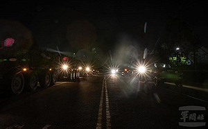 國軍第4季戰備週操演　戰車現身淡水街頭