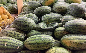 西瓜「洩了氣扁掉」只剩一層皮？水果行員工解答消風真相：臭到爆