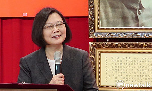 蔡英文出席榮民節僅致詞 避開向兩蔣致敬、唱蔣公紀念歌