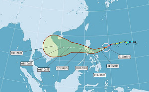 今年最強颱「天鵝」 創颱風史最快生成紀錄 專家： 對台無影響