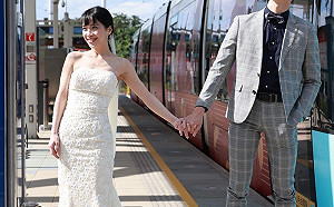 淡海輕軌打造幸福列車 11/1停靠漁人碼頭站