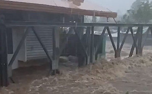 (影)超級颱風天鵝清晨登陸菲律賓 逾百萬人倉皇撤離