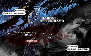 閃電颱風謎樣路徑！來不來1關鍵  這3地區逃不掉