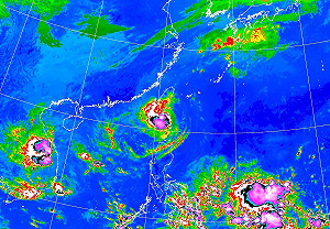 閃電颱風來襲!  台東3鄉鎮15:00起停班停課