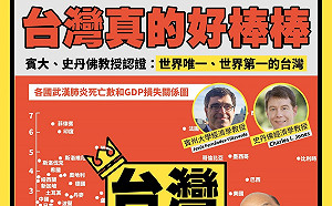 台灣防疫超好 蘇貞昌：台灣今天的綽號叫「角落生物」