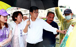 閃電颱風應變中心一級開設  陳其邁：提前部署全力防範