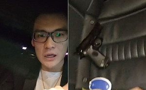 連千毅愛徒直播出包!鏡頭2度掃到「槍枝」 來源曝光了