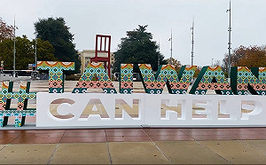 #Taiwancanhelp成打卡熱點 歐洲聯合國總部前宣告我入世衛決心