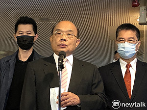 「經濟泡泡」首案將來台 蘇揆:我們要更小心但有必要