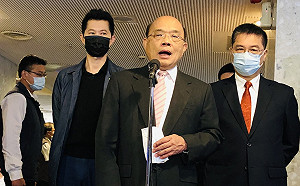 台美經濟對話20日將舉行 蘇揆:雙方有必要加強合作