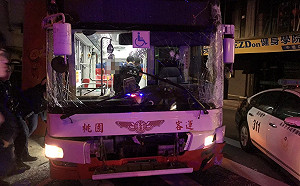 見鑰匙沒拔  中壢19歲男偷公車開走