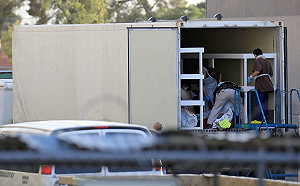 德州成首個確診病例破百萬的州 醫療系統崩解 一冷凍車放154具遺體