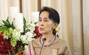 緬甸大選 翁山蘇姬率領執政黨順利勝出