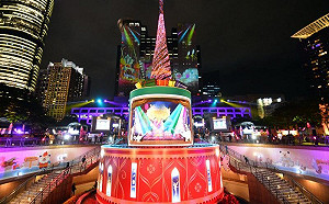 新北耶誕城正式點燈!「迪士尼光雕投影」打造夢幻氛圍