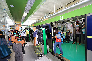 旅客下車受傷 中捷協助送醫並持續關心復原情形