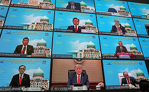 APEC視訊峰會 川普選後首度現身國際會議