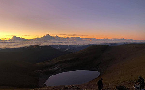 嘉明湖基地台架設完畢！山友：一路看抖音好幸福