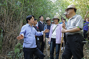賴清徳驗收政績！走訪樟之細路 籲國人養成健康習慣