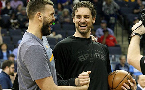 美媒爆湖人有望同時簽下Gasol兄弟