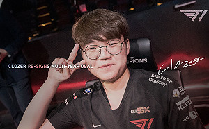 《英雄聯盟》潛力新秀！Clozer與T1重簽新約至2023年
