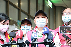 秋冬防疫首日視察車站 侯友宜：勸導不聽一律開罰