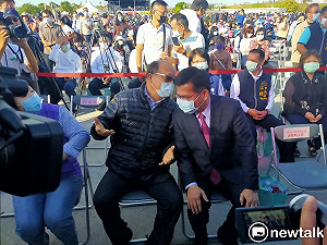 中央公園開幕誰有功勞？只有林佳龍感謝陳水扁