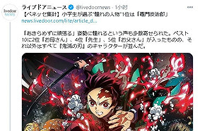 日本小學生最憧憬人物是誰？前10名中有7名出自......