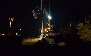 強震襲台！猴硐台鐵邊坡崩塌現場平安 林佳龍：確認土質穩定再進行