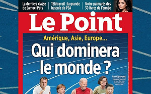 蔡英文與4國領袖登法週刊封面 呂秋遠勉勵 ：不當強國當好國