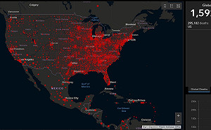 美國新冠肺炎死亡人數不斷激增 美媒 : 已超過二戰戰場死亡總數