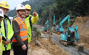 瑞芳猴硐倒數1天通車！  林佳龍：24小時監測保安全