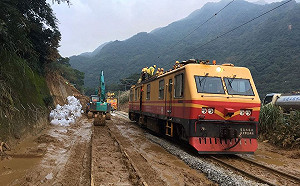台鐵瑞芳猴硐中斷10天搶通  14日晨起恢復營運