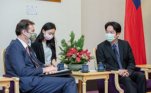 賴清德接見將離職澳洲台代表：憶起兩人一起在部落跳舞、吃美食