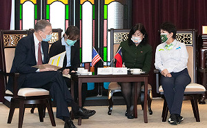 與AIT處長酈英傑會面  盧秀燕：美豬進口必須零檢出萊克多巴胺