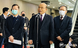 談黎智英面對中共極權 蘇揆：一個光就可以撐破所有黑暗