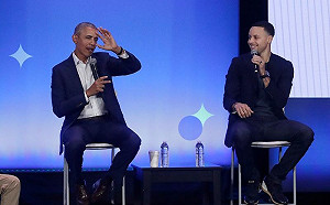 Obama：Curry和詹皇都有超能力