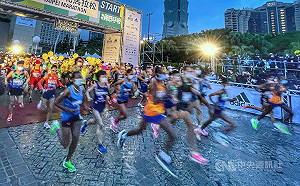 2020台北馬拉松開跑 柯文哲感謝防疫人員