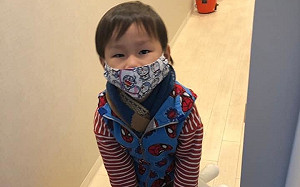 3歲眼癌童赴日開刀隔離期滿明手術  謝長廷籲各界祈禱集氣