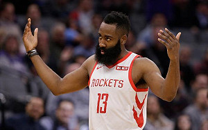 哈登為何扔球？美媒：他被打爆了