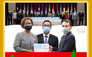 最棒聖誕禮物！  台灣贈友邦30萬劑抗原快篩試劑證明「Taiwan is helping」