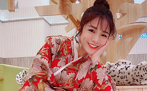 楚知嫣和服造型可愛爆棚！網：女神超美