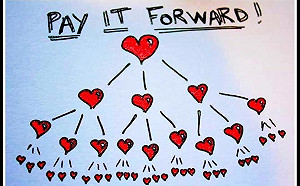 暖心！美餐廳持續3天為下一位付帳 900車連愛心鍊