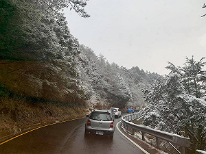 下雪路面恐「冰封」！中橫合歡山路段下午5點起只出不進