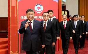 中國政協新年茶話「緊盯台灣」  習近平：堅持一中原則與九二共識