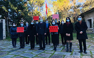 駐西班牙代表線上元旦談話：台灣展示民主典範