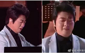 國際鋼琴家郎朗替女偶像伴奏！被「車禍現場」嚇到忘記表情管理