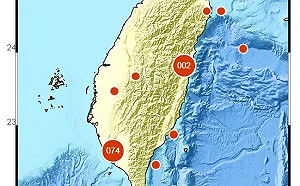規模4.2！花蓮凌晨2分鐘連2震 北基宜雨不停