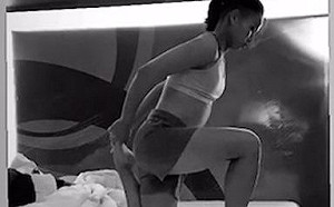 小戴防疫挑戰　意外秀出好身材