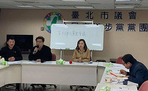 回北市議會「娘家」 顏聖冠：若當選盼保障現任議員參選權